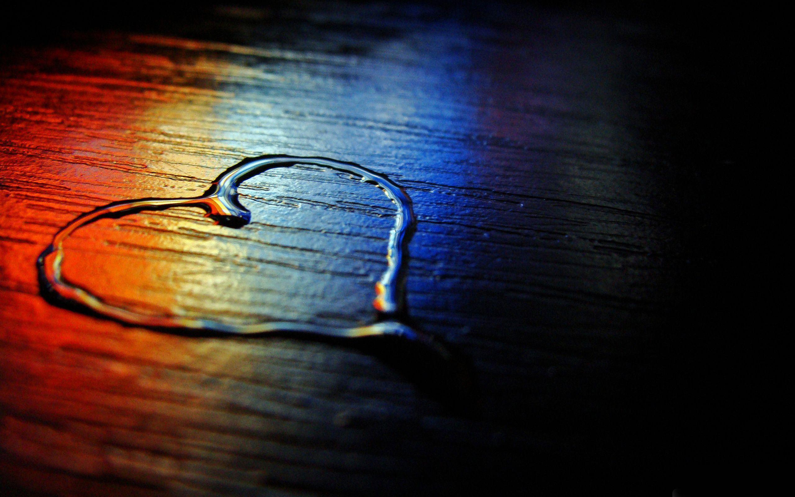 Water Heart Wallpapers Top Free Water Heart Backgrounds WallpaperAccess