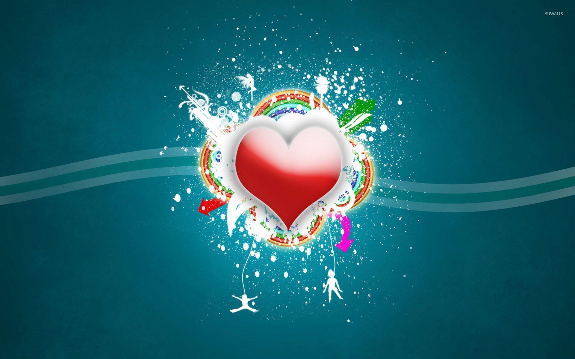 Red 3D Heart Wallpapers Top Free Red 3D Heart Backgrounds WallpaperAccess