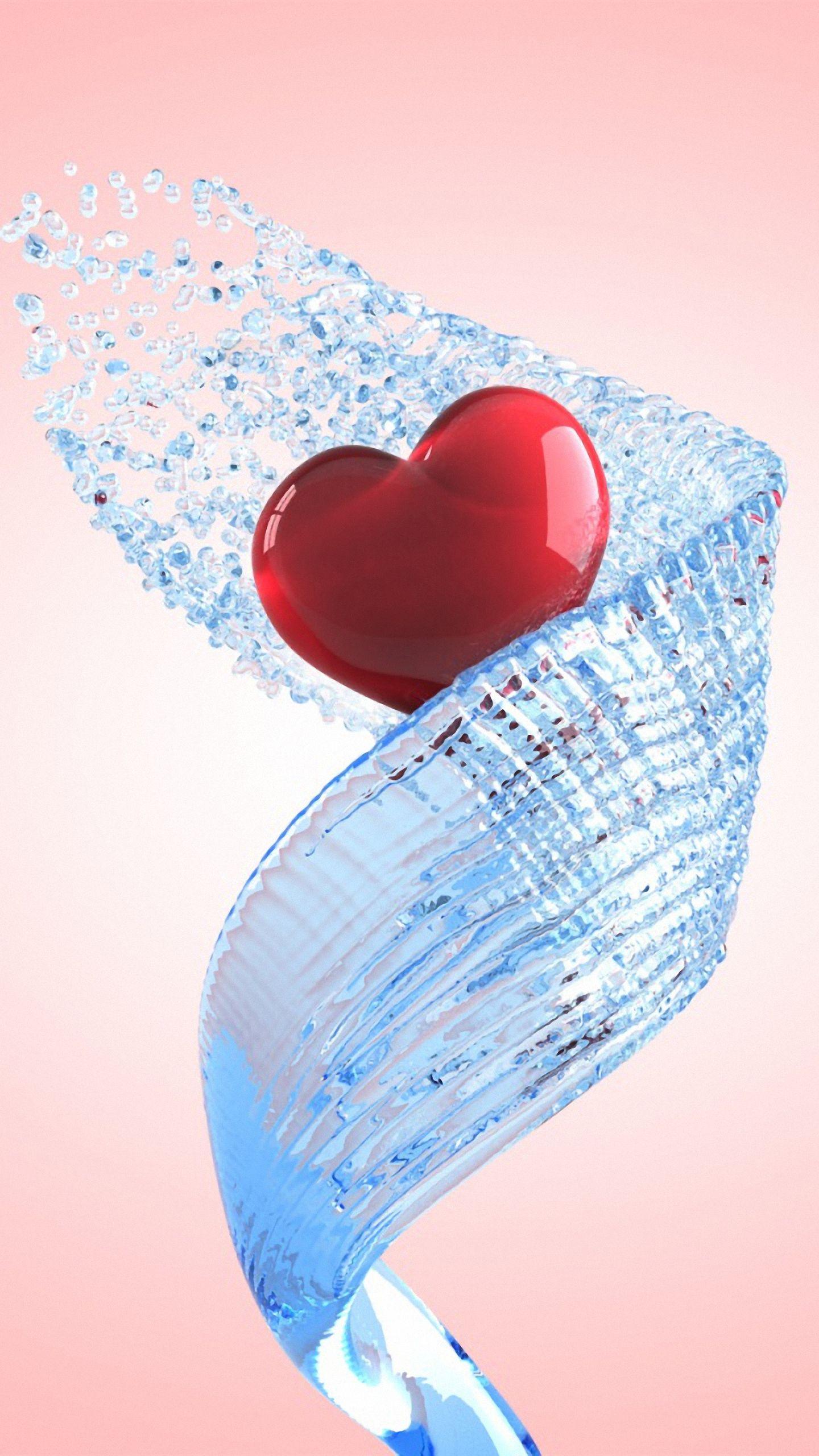 Water Heart Wallpapers Top Free Water Heart Backgrounds WallpaperAccess