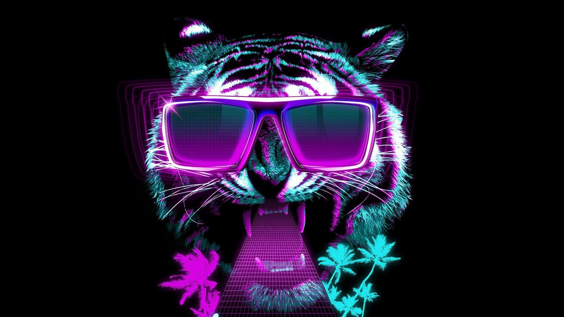 Purple Tiger Wallpapers Top Free Purple Tiger Backgrounds WallpaperAccess