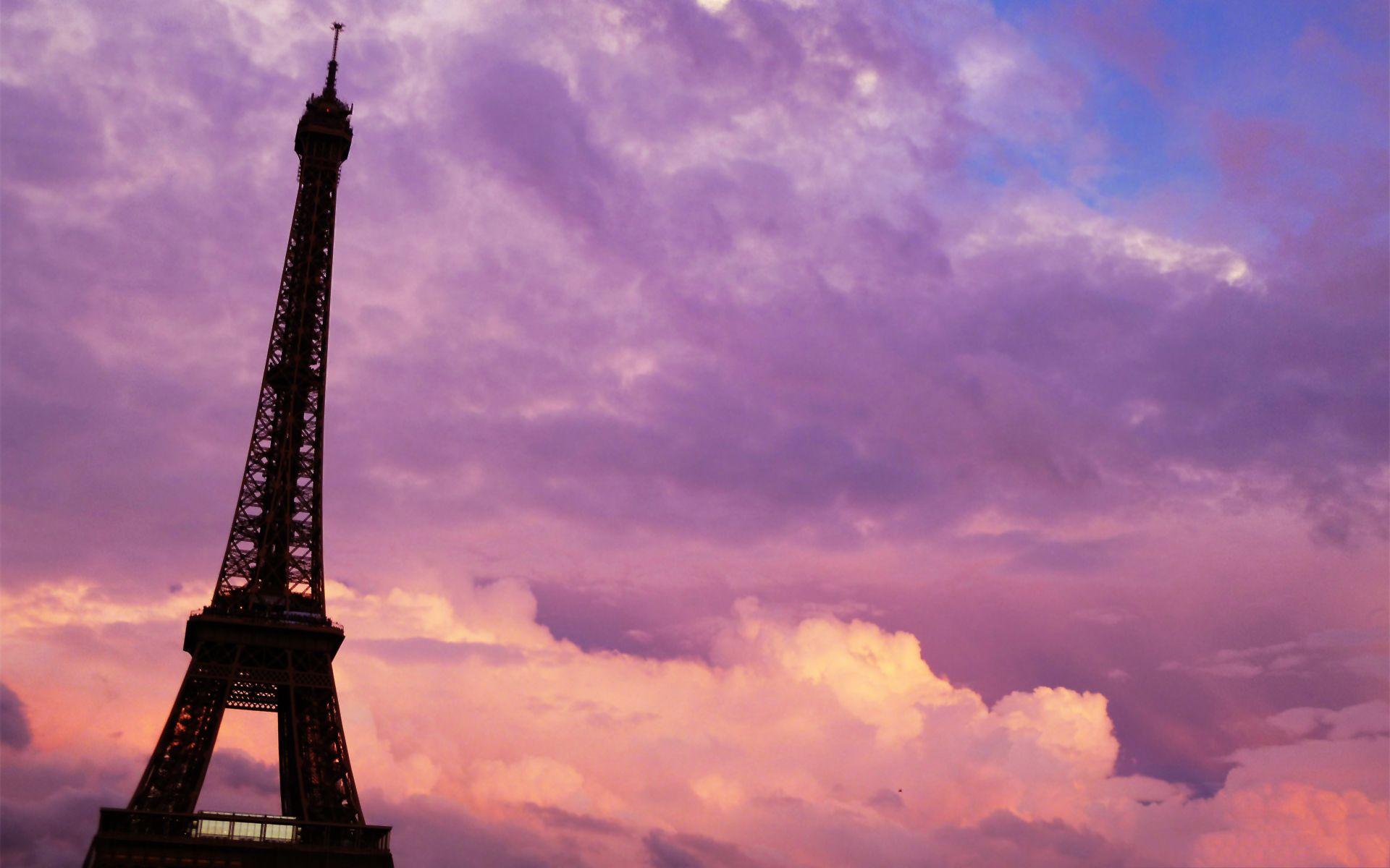 Purple Paris Wallpapers Top Free Purple Paris Backgrounds