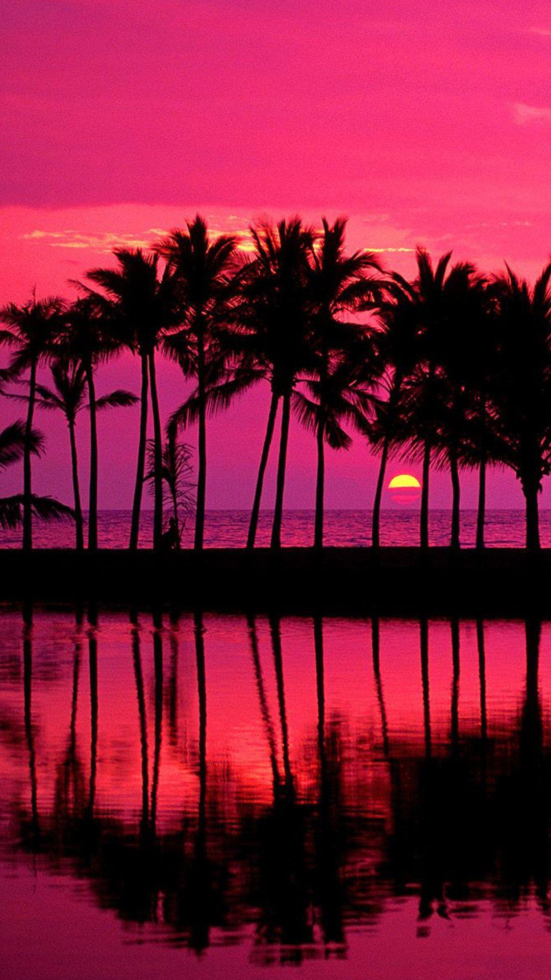 Pink Sunset Wallpapers Top Free Pink Sunset Backgrounds WallpaperAccess