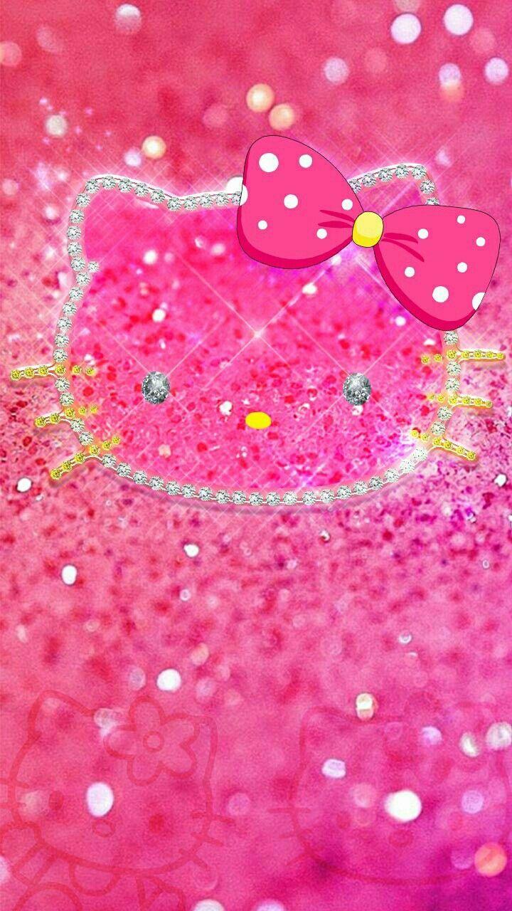 Hello Kitty Glitter Wallpapers Top Free Hello Kitty Glitter