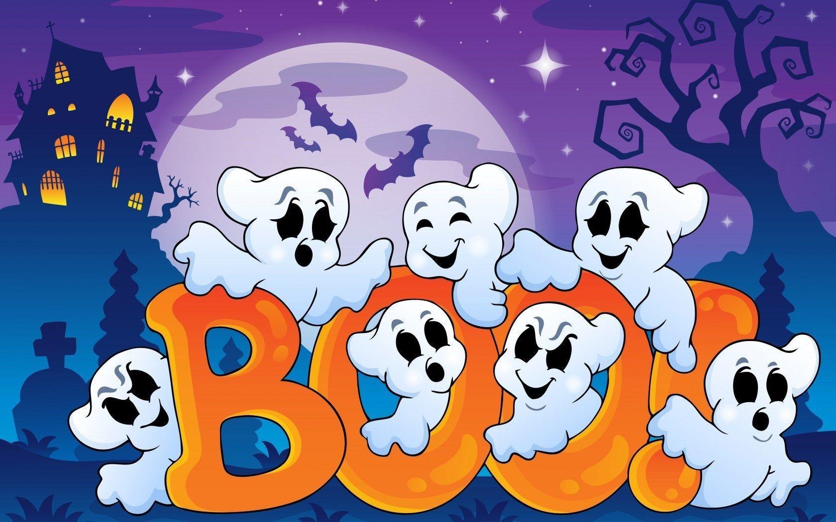 Cute Halloween Cartoon Wallpapers Top Free Cute Halloween Cartoon