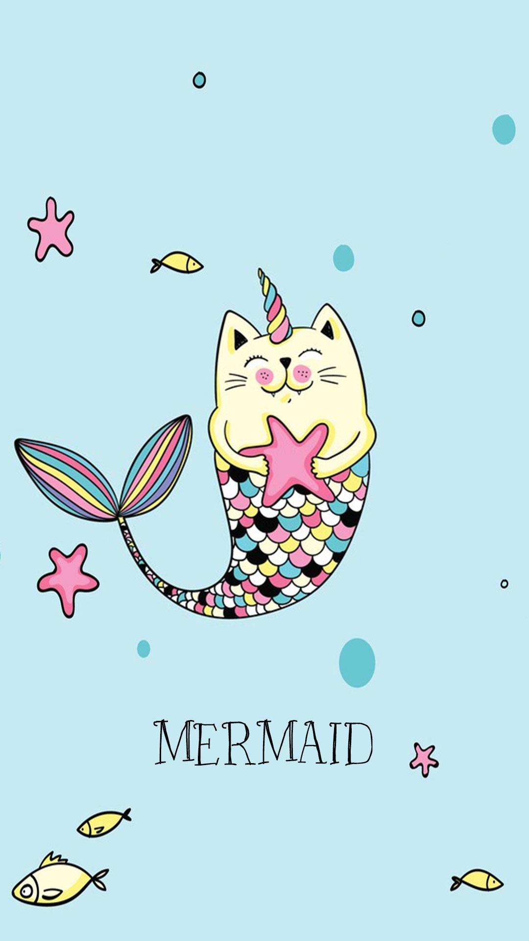 Cute Mermaid Wallpapers Top Free Cute Mermaid Backgrounds