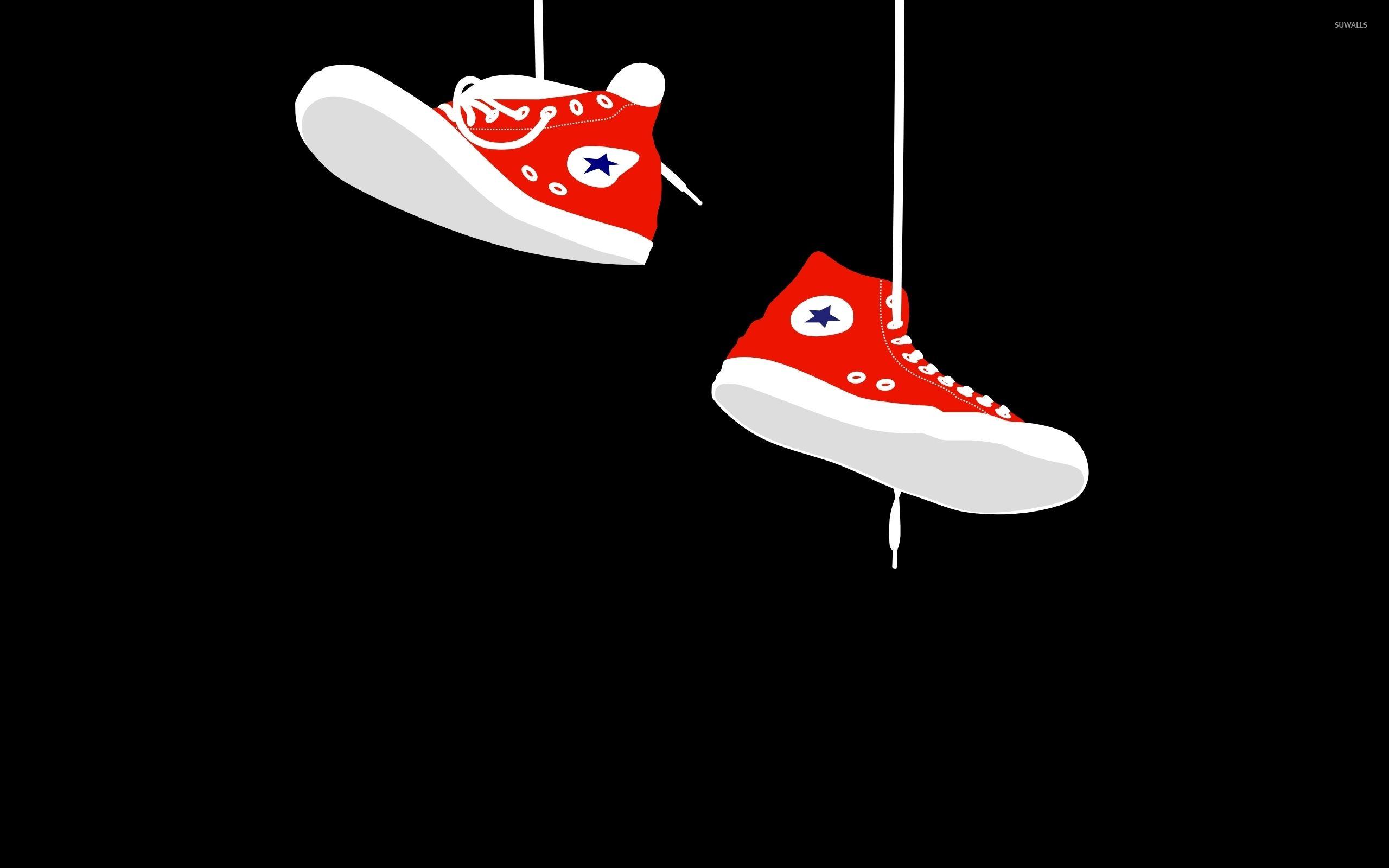 Gambar Wallpaper Sepatu Converse Kartun Gambar Sepatu