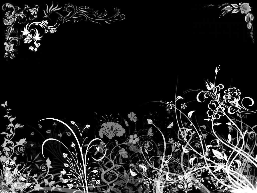 Black Floral Wallpapers Top Free Black Floral Backgrounds