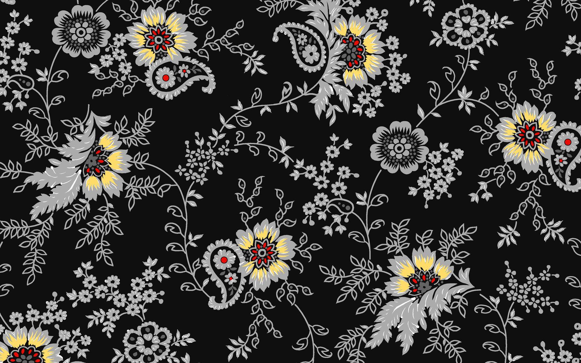 Black Floral Wallpapers Top Free Black Floral Backgrounds