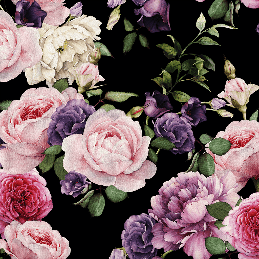 Black Vintage Floral Wallpapers Top Free Black Vintage Floral