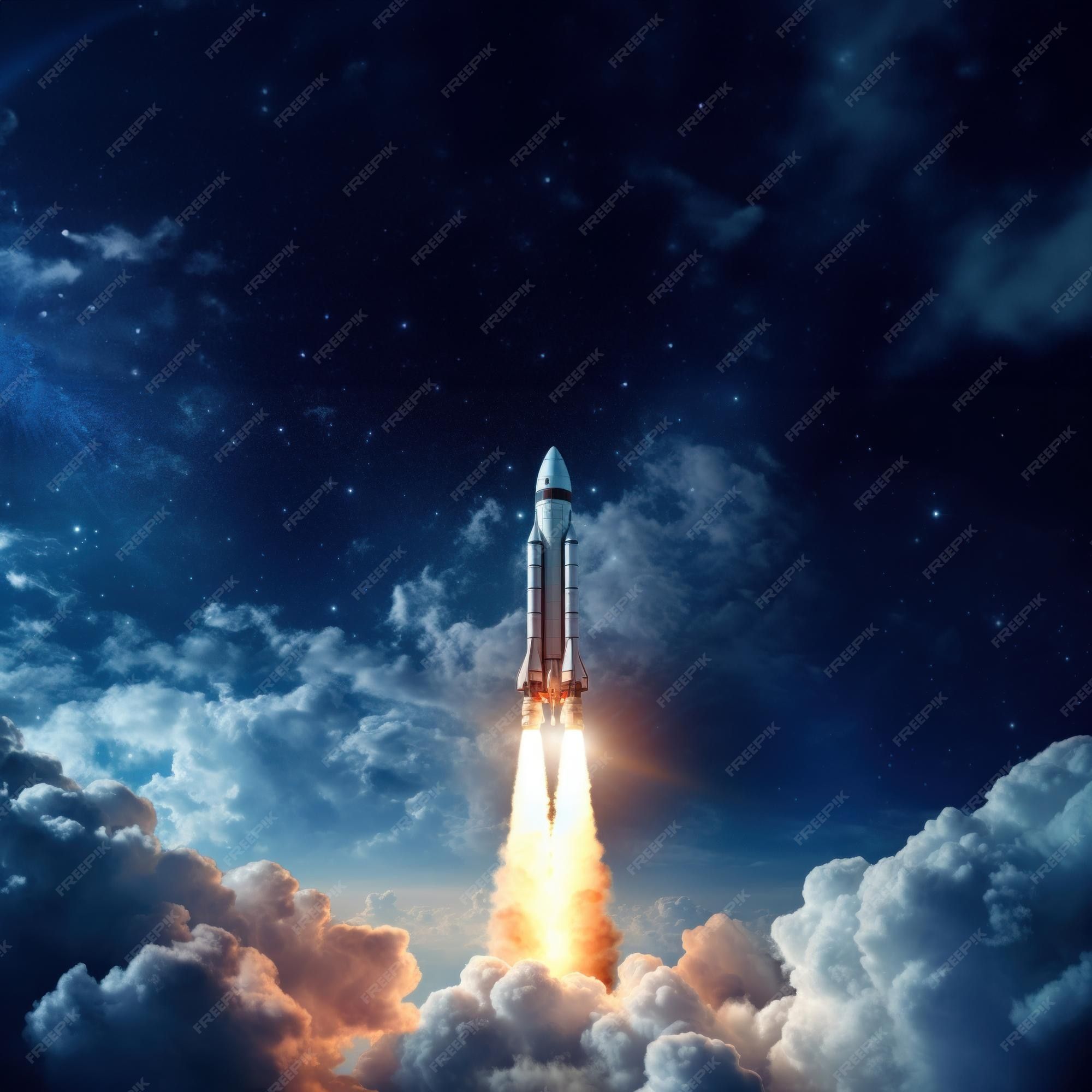Rocket In Space Wallpapers Top Free Rocket In Space Backgrounds