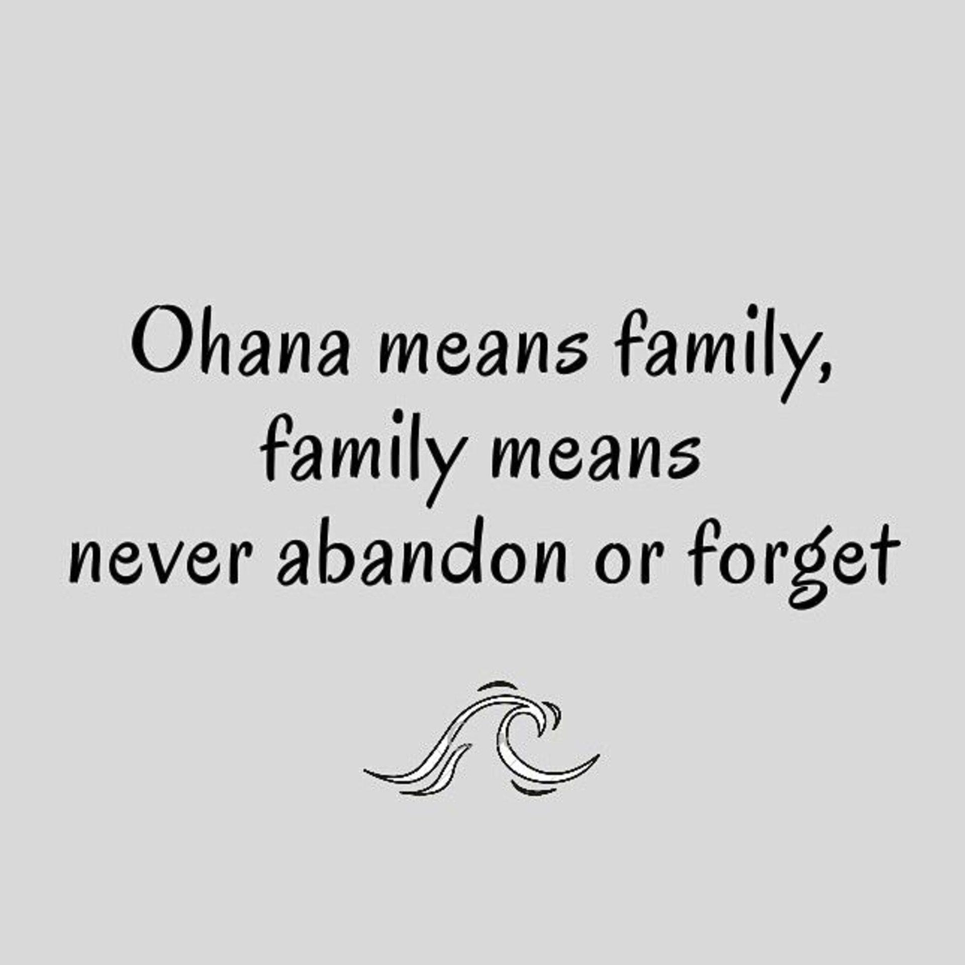 Ohana Wallpapers Top Free Ohana Backgrounds WallpaperAccess