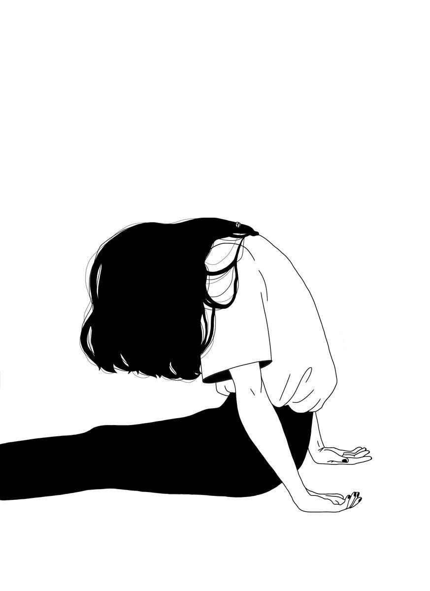 Black and White Aesthetic Girl Wallpapers Top Free Black and White