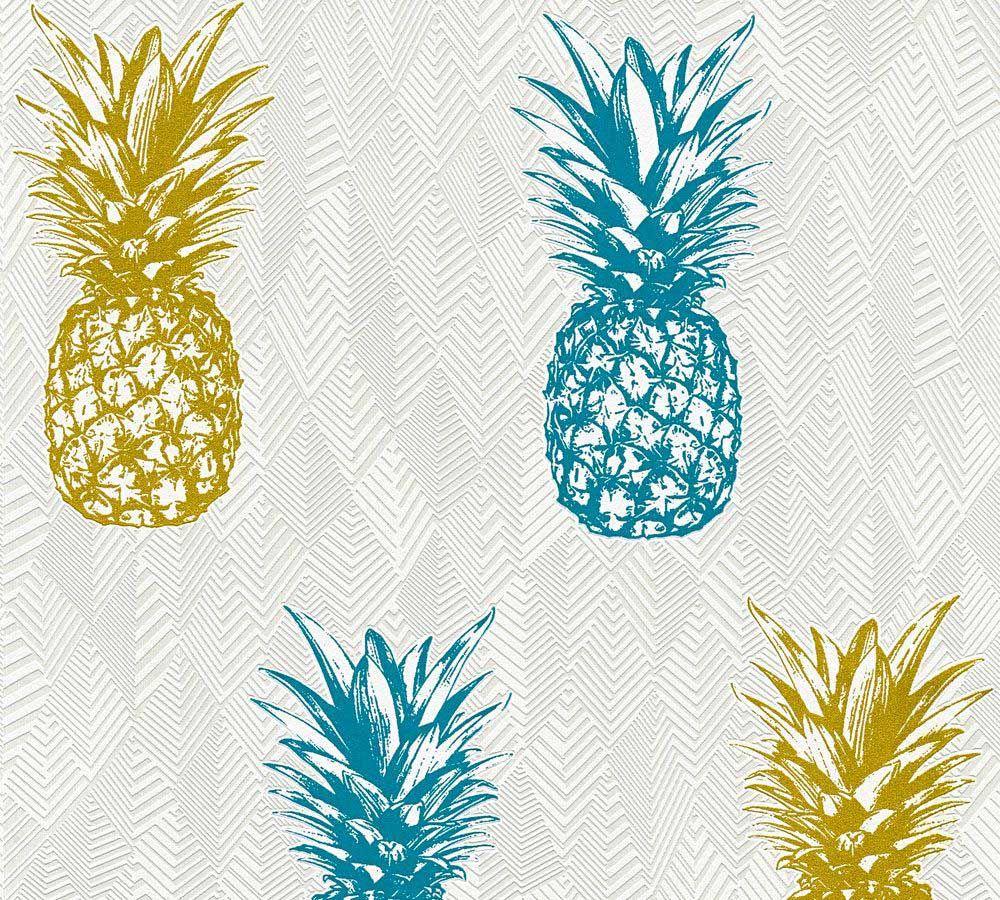 Blue Pineapple Wallpapers Top Free Blue Pineapple Backgrounds