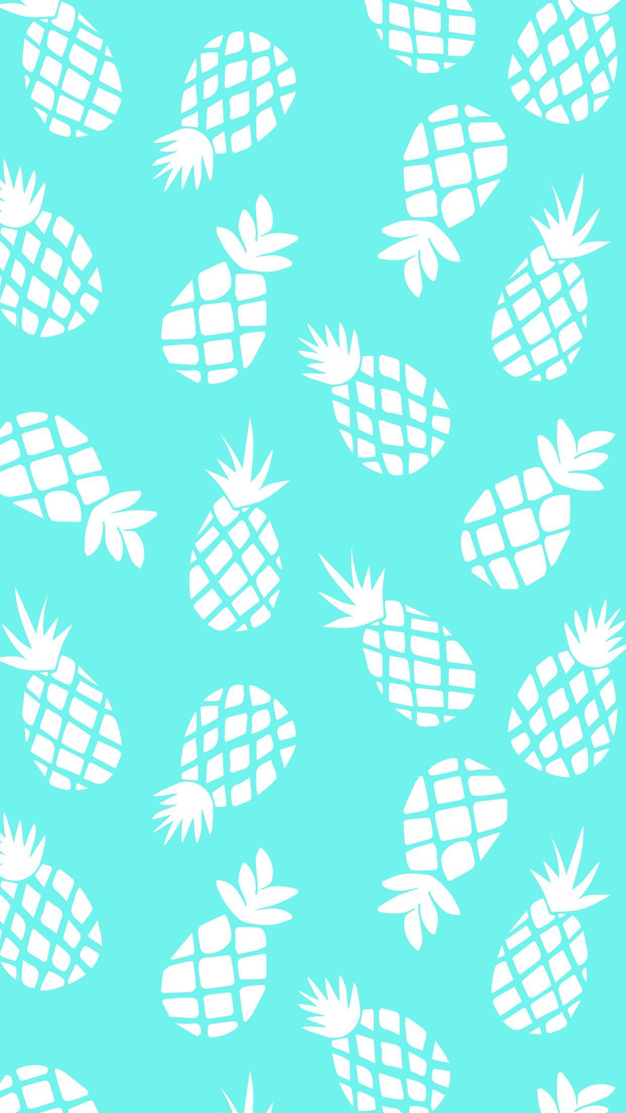 Blue Pineapple Wallpapers Top Free Blue Pineapple Backgrounds
