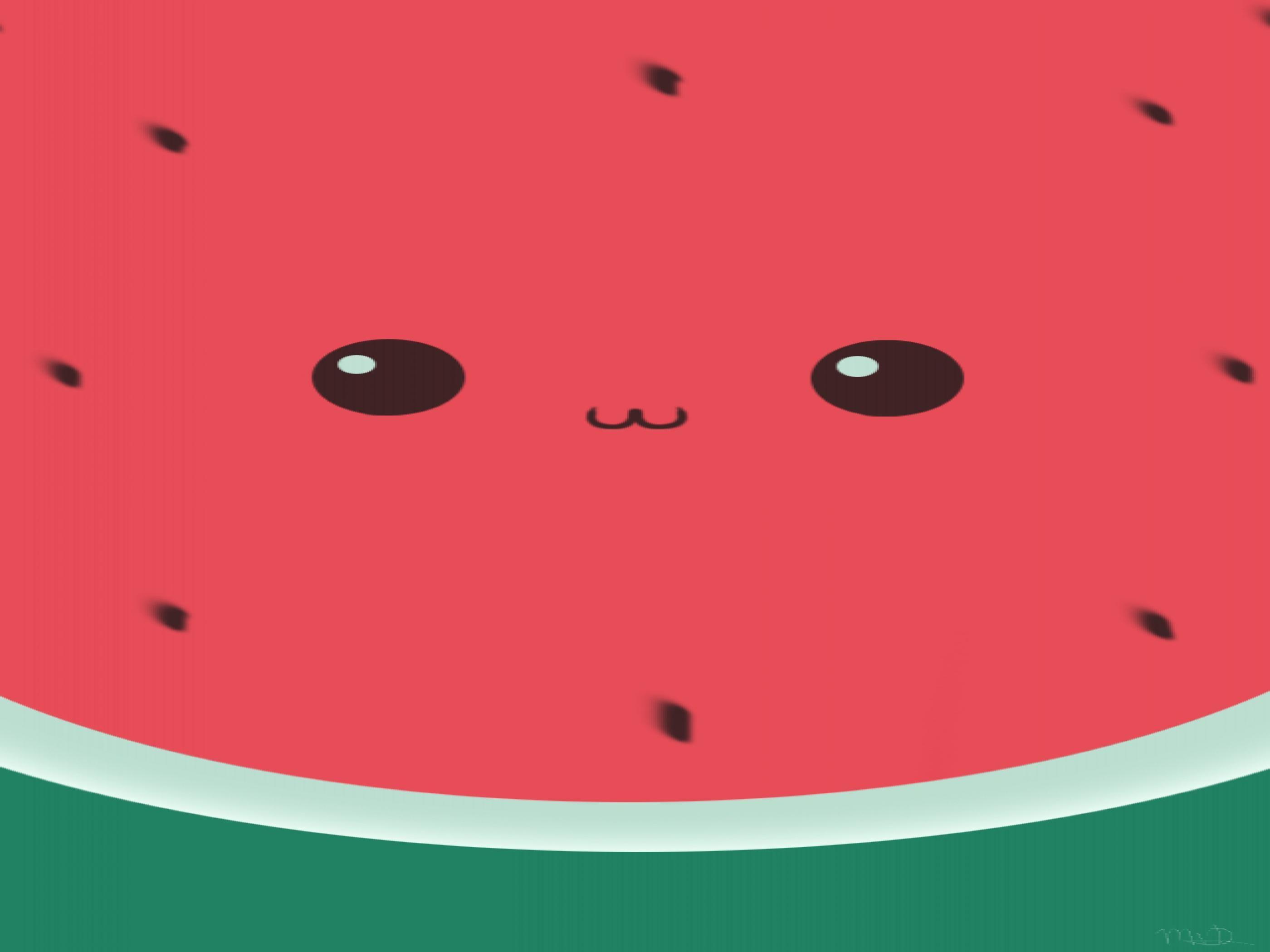 Watermelon Kawaii Wallpapers Top Free Watermelon Kawaii Backgrounds