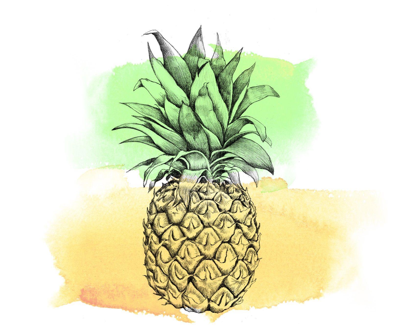 Green Pineapple Wallpapers Top Free Green Pineapple Backgrounds WallpaperAccess