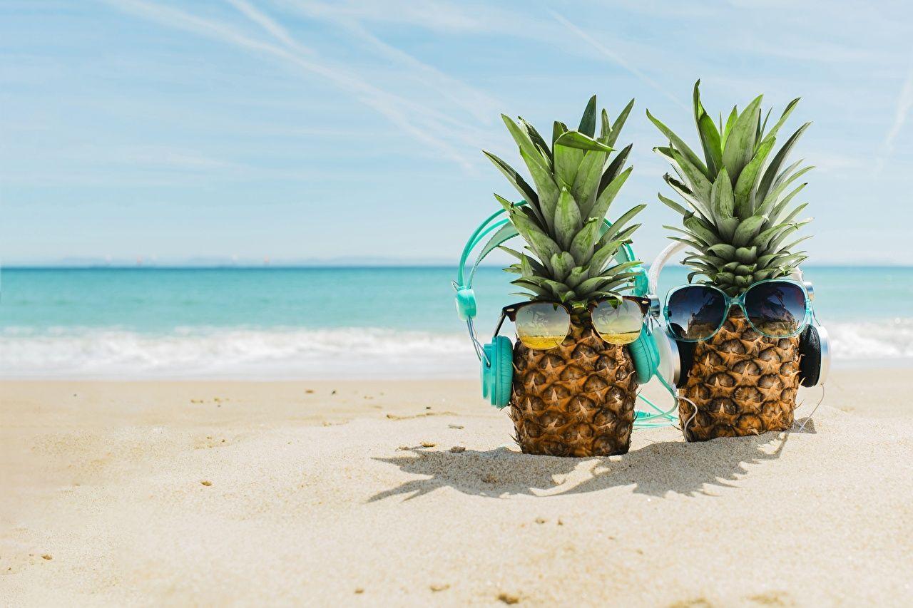 Pineapple Beach Wallpapers Top Free Pineapple Beach Backgrounds