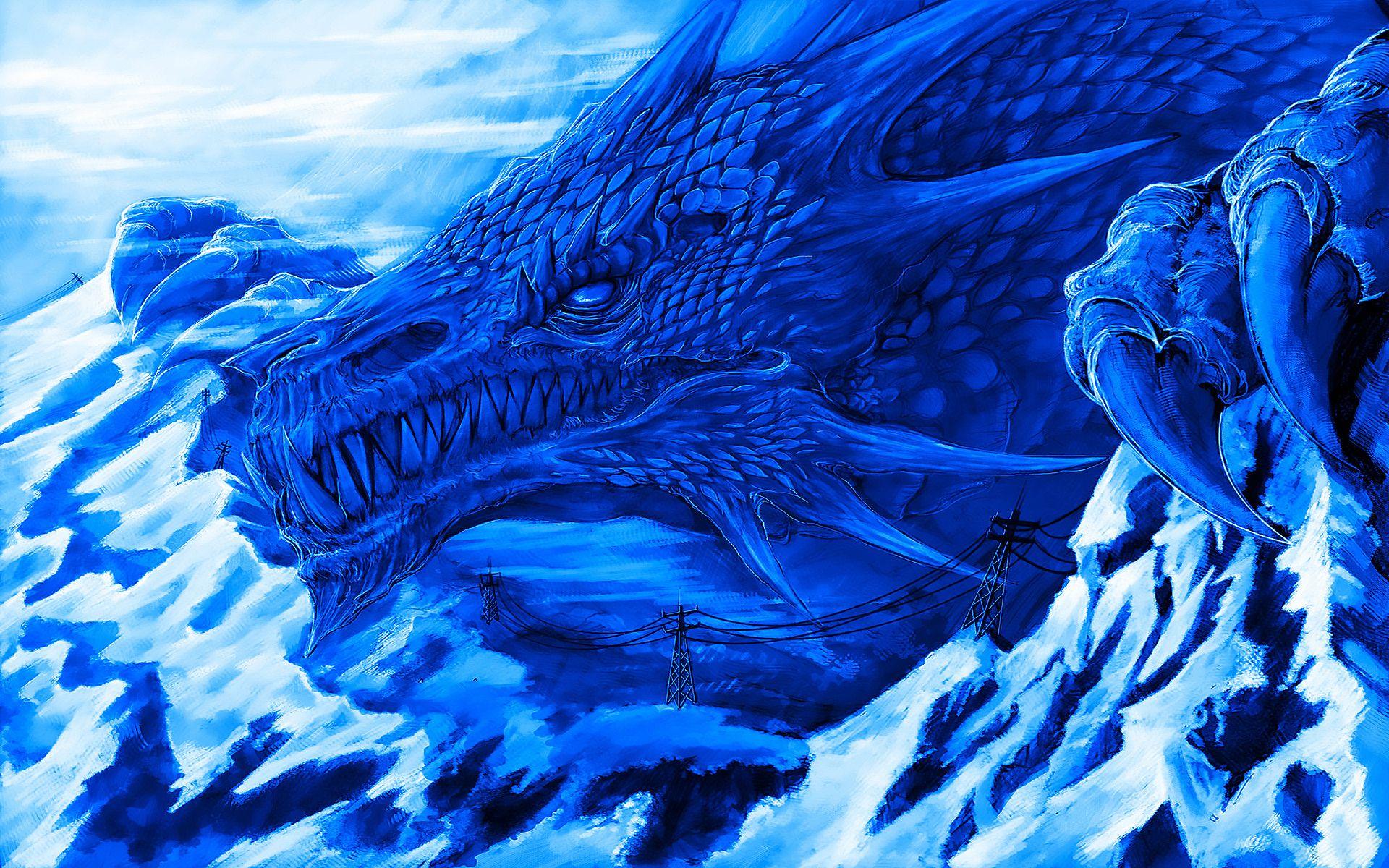 Blue Water Dragon Wallpapers Top Free Blue Water Dragon Backgrounds