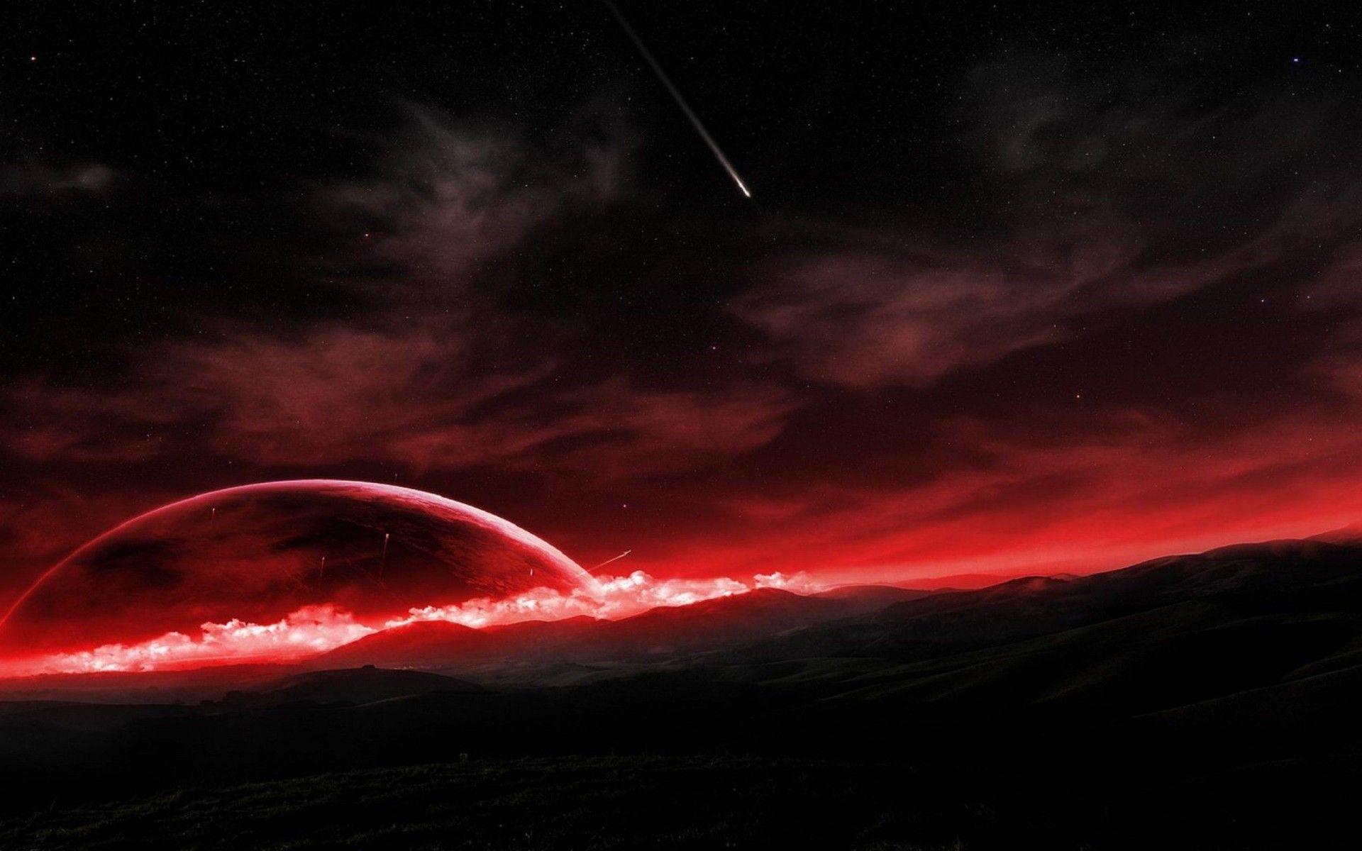 Black and Red Space Wallpapers Top Free Black and Red Space