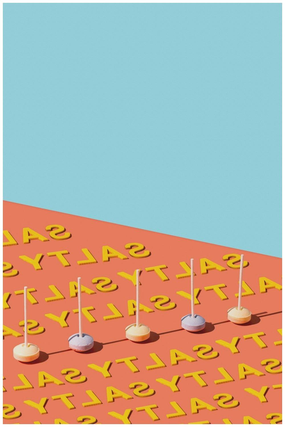 Teal And Orange Aesthetic Background