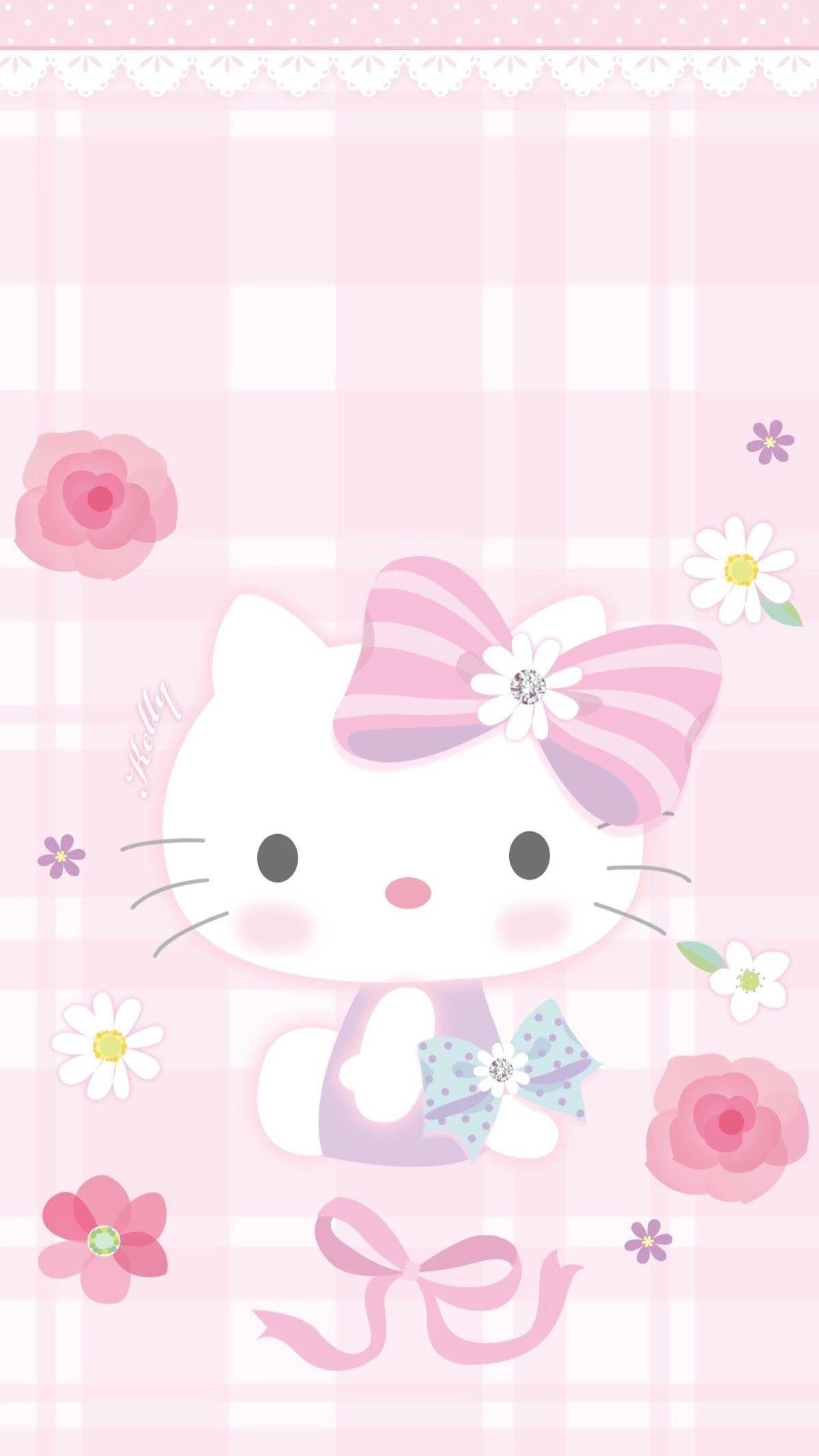 Hello Kitty Pastel Wallpaper
