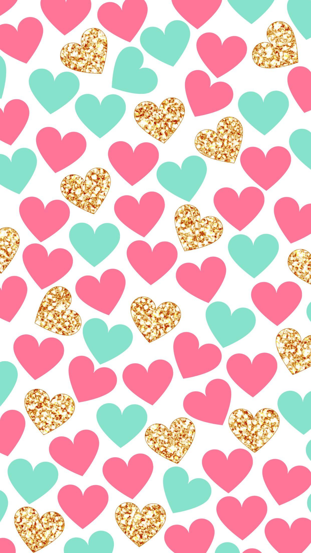 Pastel Hearts Wallpapers Top Free Pastel Hearts Backgrounds WallpaperAccess