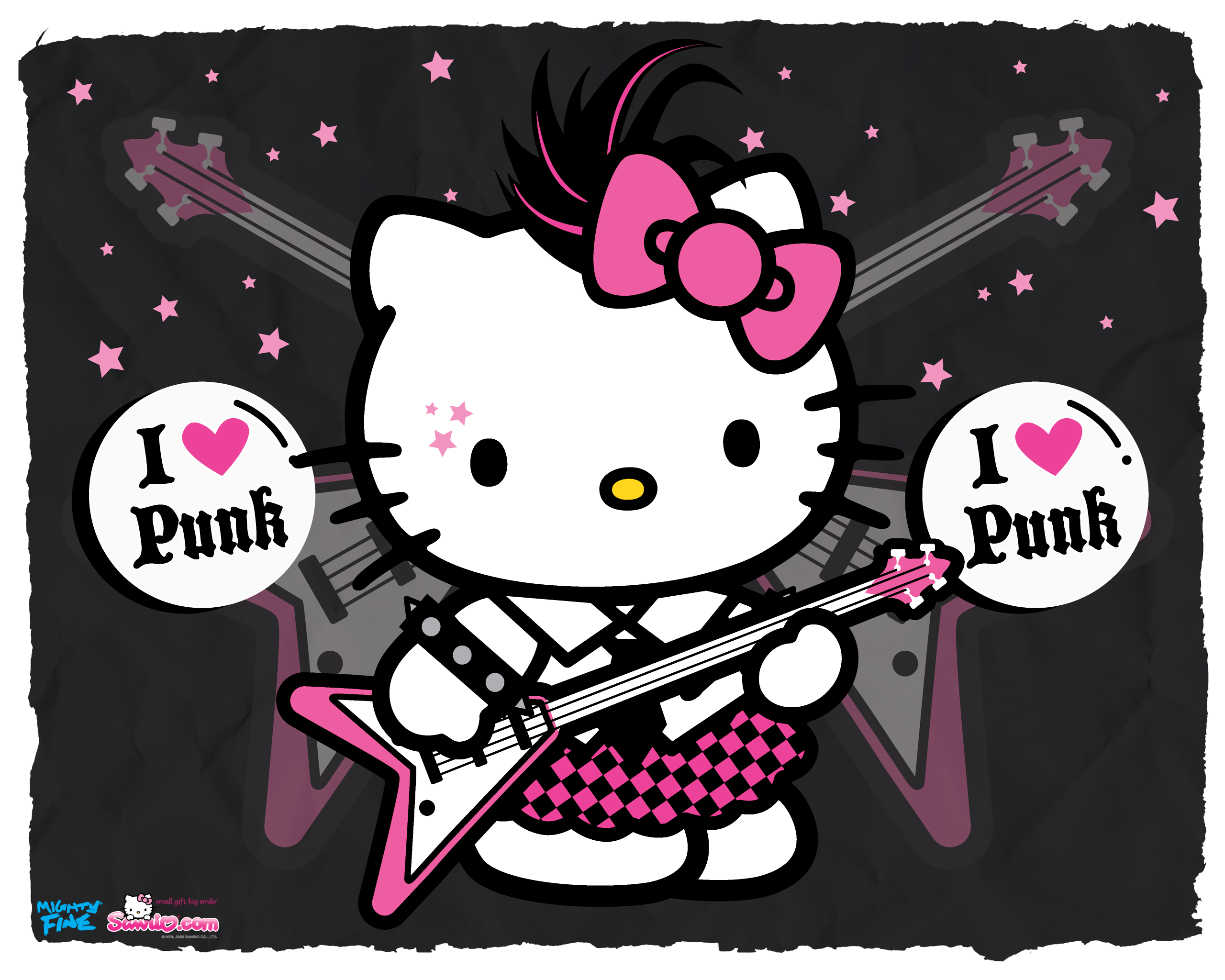 Black and Pink Hello Kitty Wallpapers Top Free Black and Pink Hello