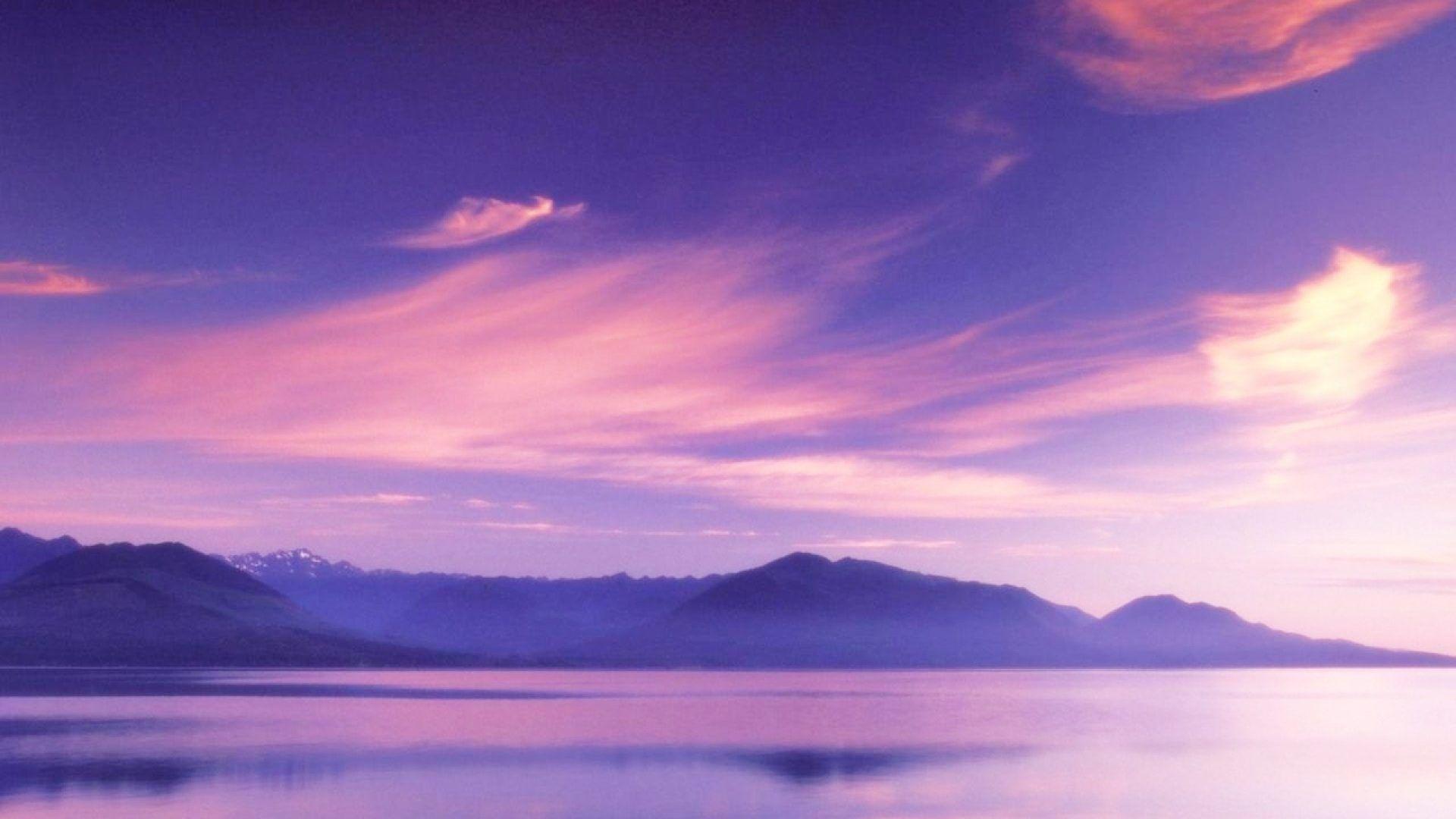 Purple Blue Sunset Wallpapers Top Free Purple Blue Sunset Backgrounds WallpaperAccess