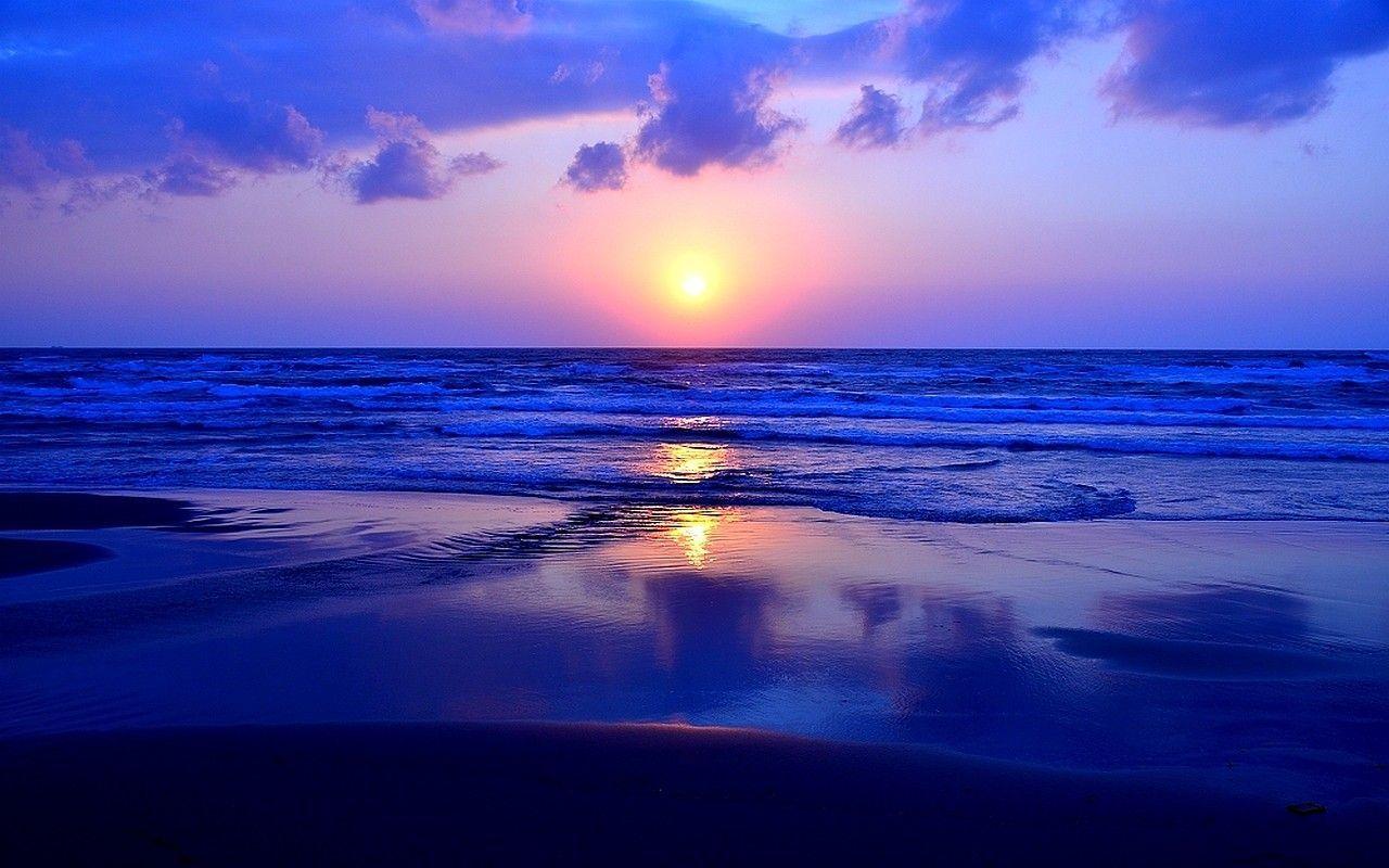 Purple Blue Sunset Wallpapers Top Free Purple Blue Sunset Backgrounds WallpaperAccess