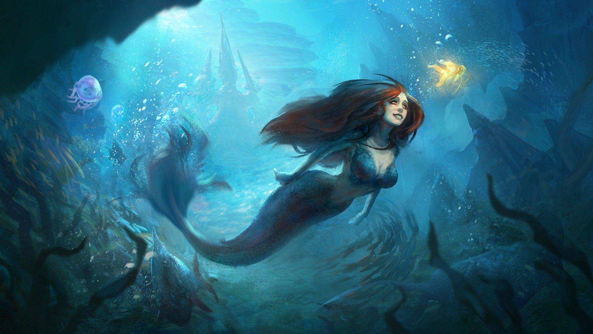 Mermaid Aesthetic Wallpapers Top Free Mermaid Aesthetic Backgrounds