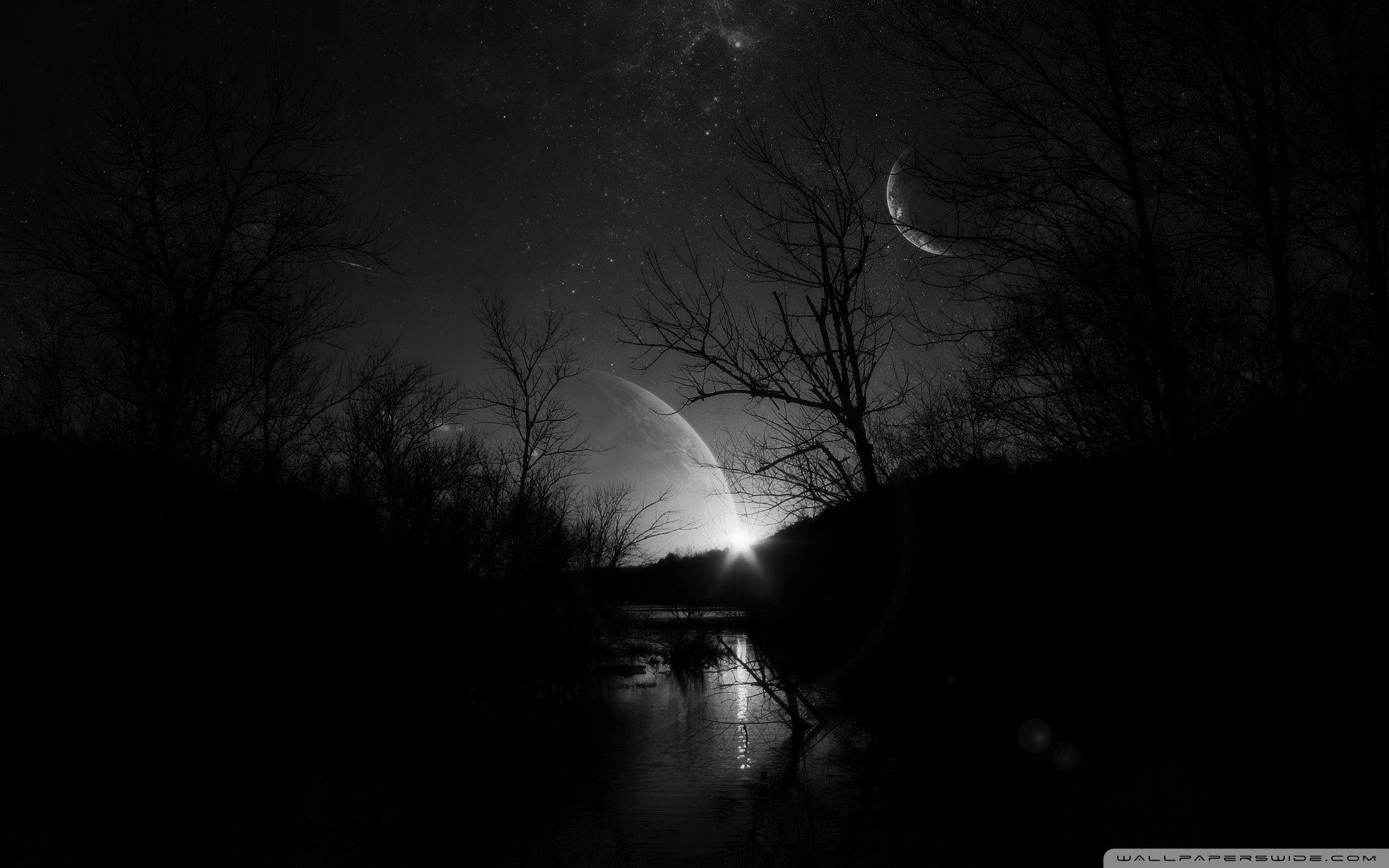 Dark Night Wallpapers Top Free Dark Night Backgrounds WallpaperAccess
