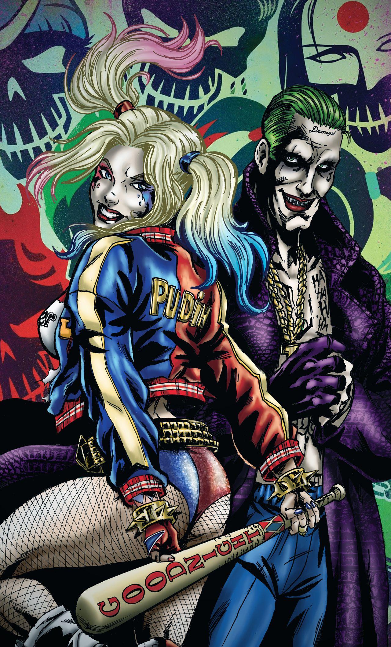 Anime Harley Quinn and Joker Wallpapers Top Free Anime Harley Quinn