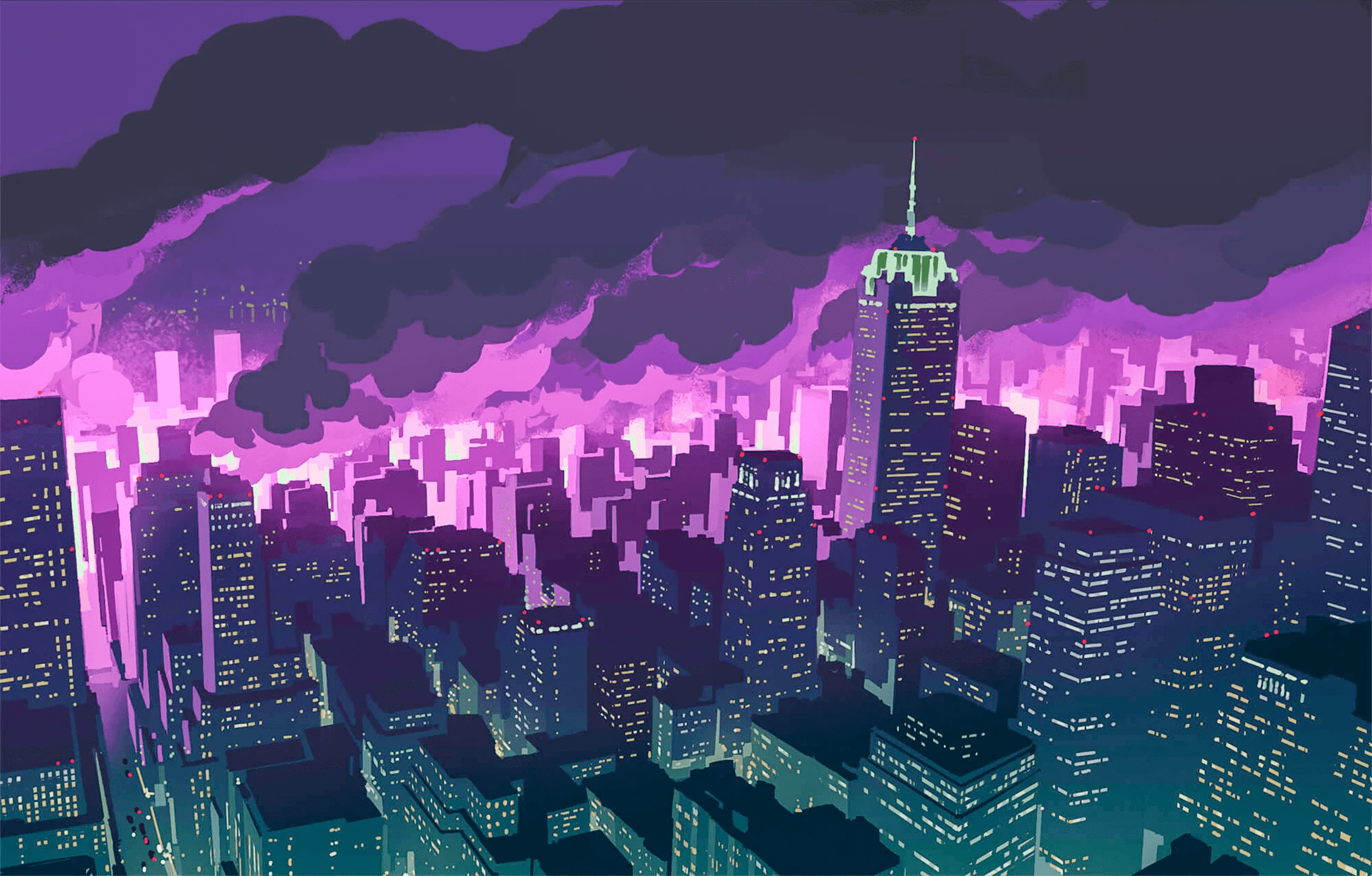 Anime Night City Wallpapers Top Free Anime Night City Backgrounds