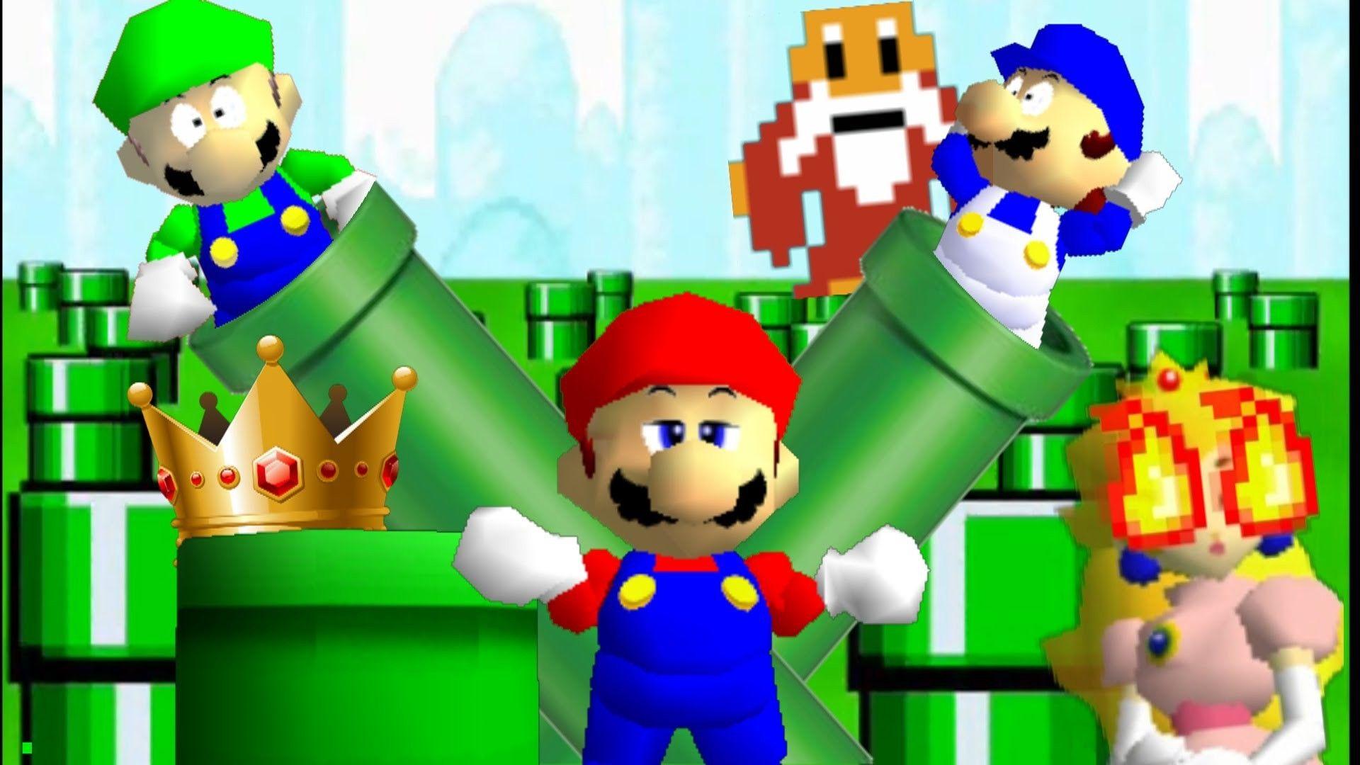 Super Mario 64 Wallpapers Top Free Super Mario 64 Backgrounds