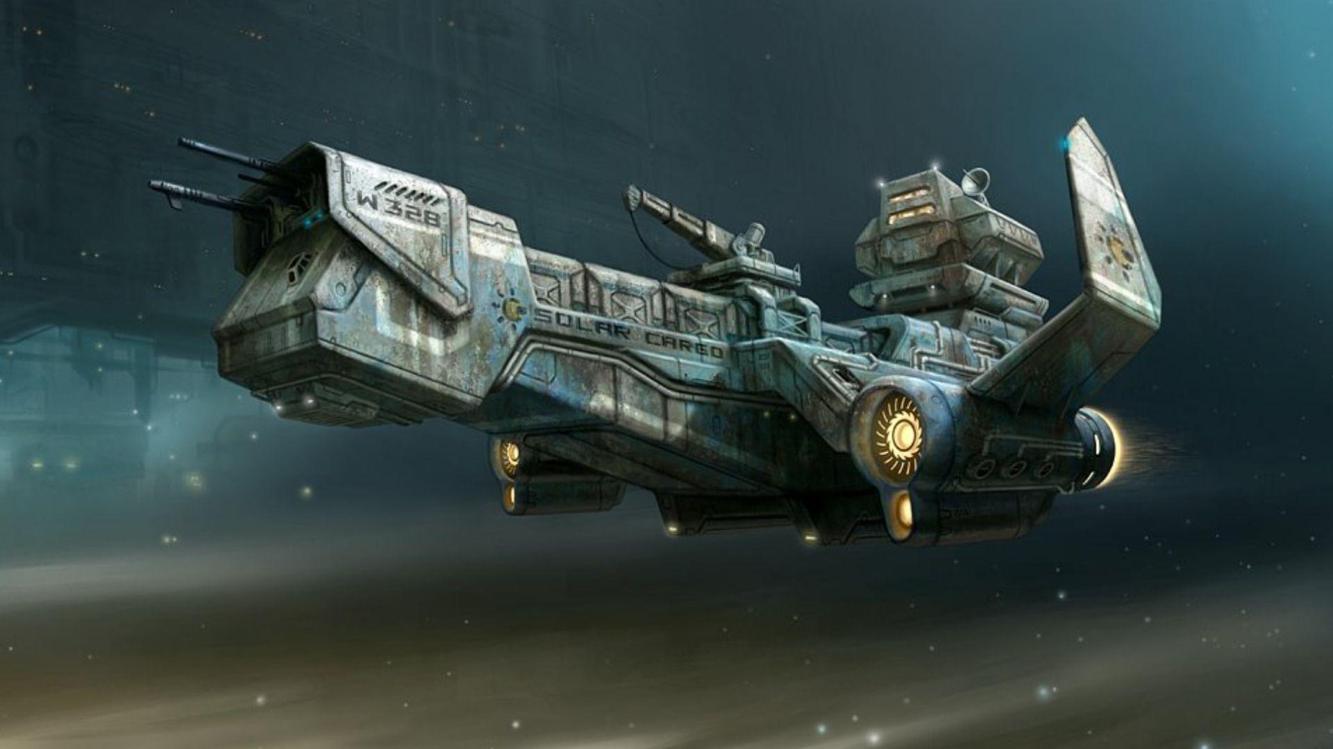 SciFi Ship Wallpapers Top Free SciFi Ship Backgrounds WallpaperAccess