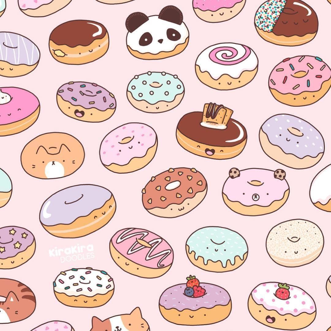 Kawaii Donut Wallpapers Top Free Kawaii Donut Backgrounds