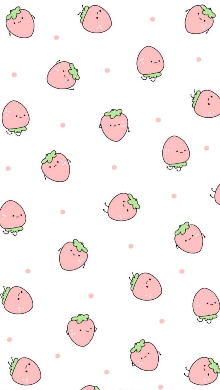 Kawaii Strawberry Wallpapers Top Free Kawaii Strawberry Backgrounds