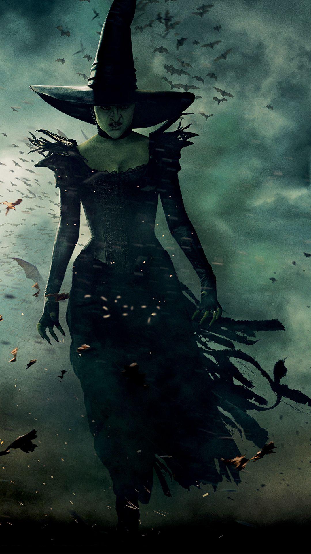 Ugly Scary Witches Halloween Desktop Wallpaper