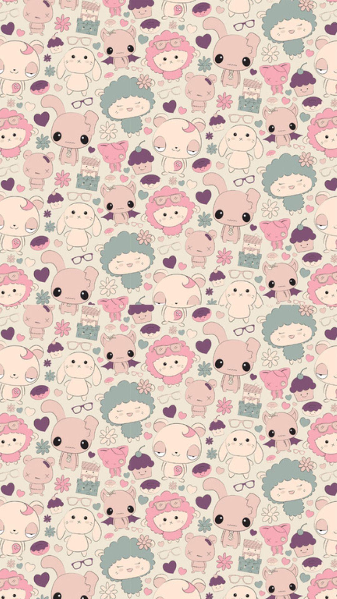 Pink Kawaii Wallpapers Top Free Pink Kawaii Backgrounds WallpaperAccess