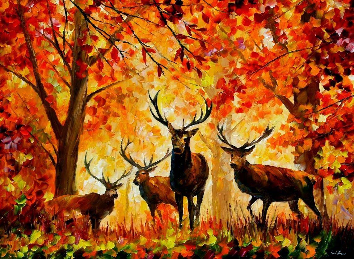 Autumn Animal Painting Wallpapers Top Free Autumn Animal Painting