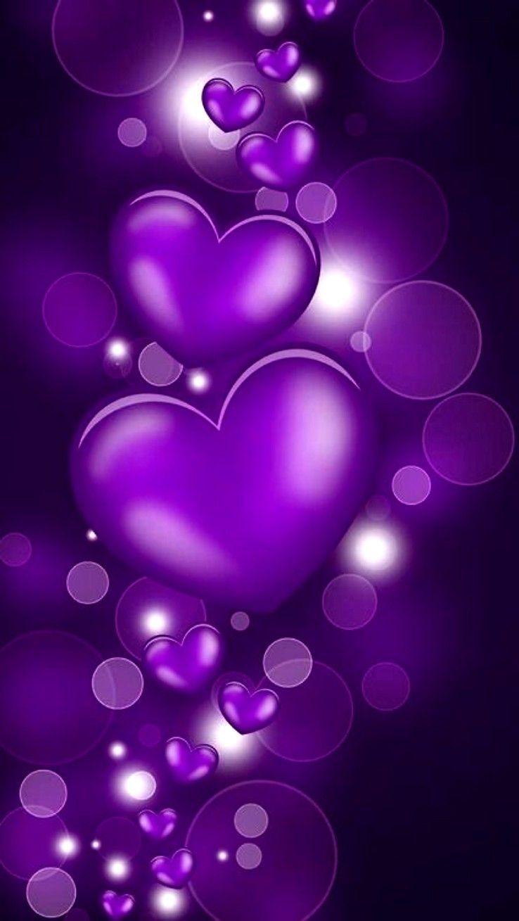 Pink and Purple Heart Wallpapers Top Free Pink and Purple Heart