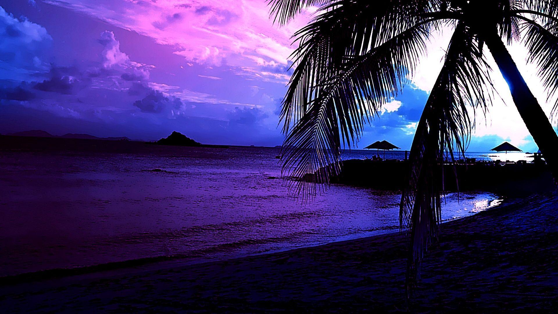 Purple Beach Wallpapers Top Free Purple Beach Backgrounds