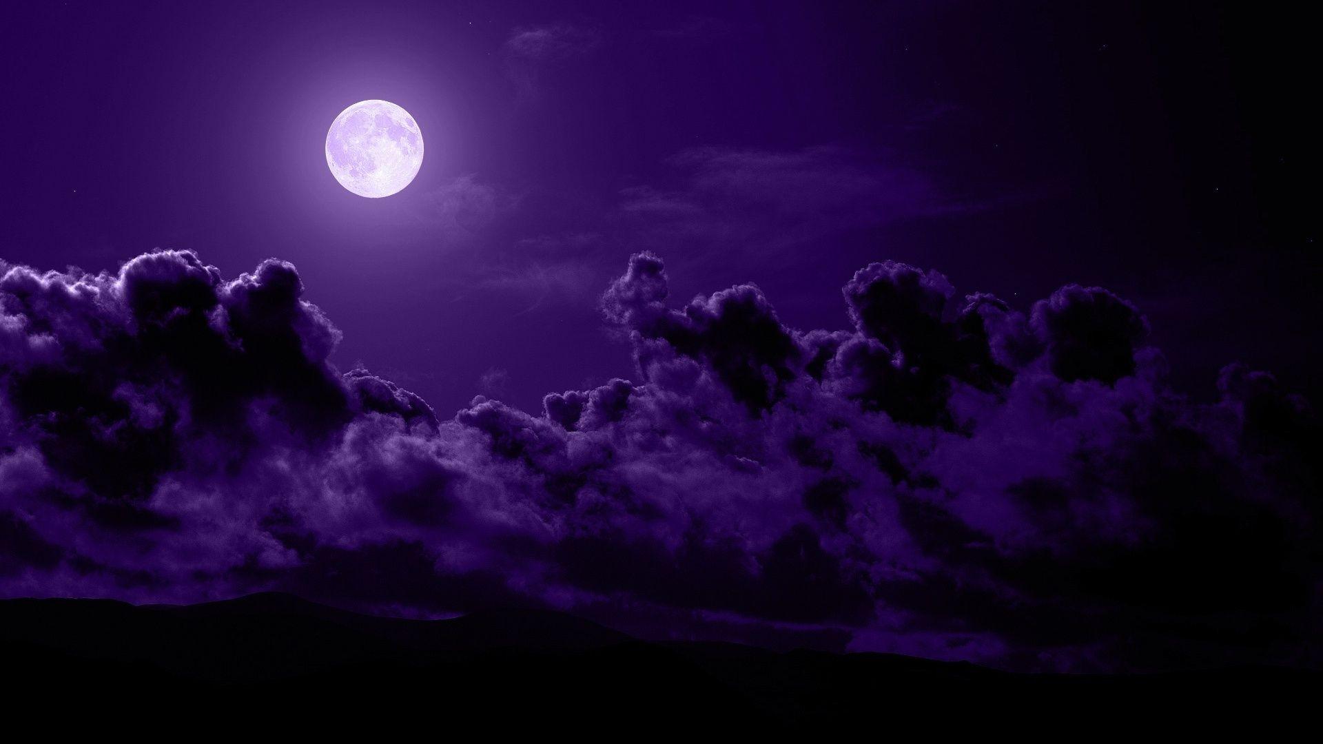 Purple Night Wallpapers Top Free Purple Night Backgrounds