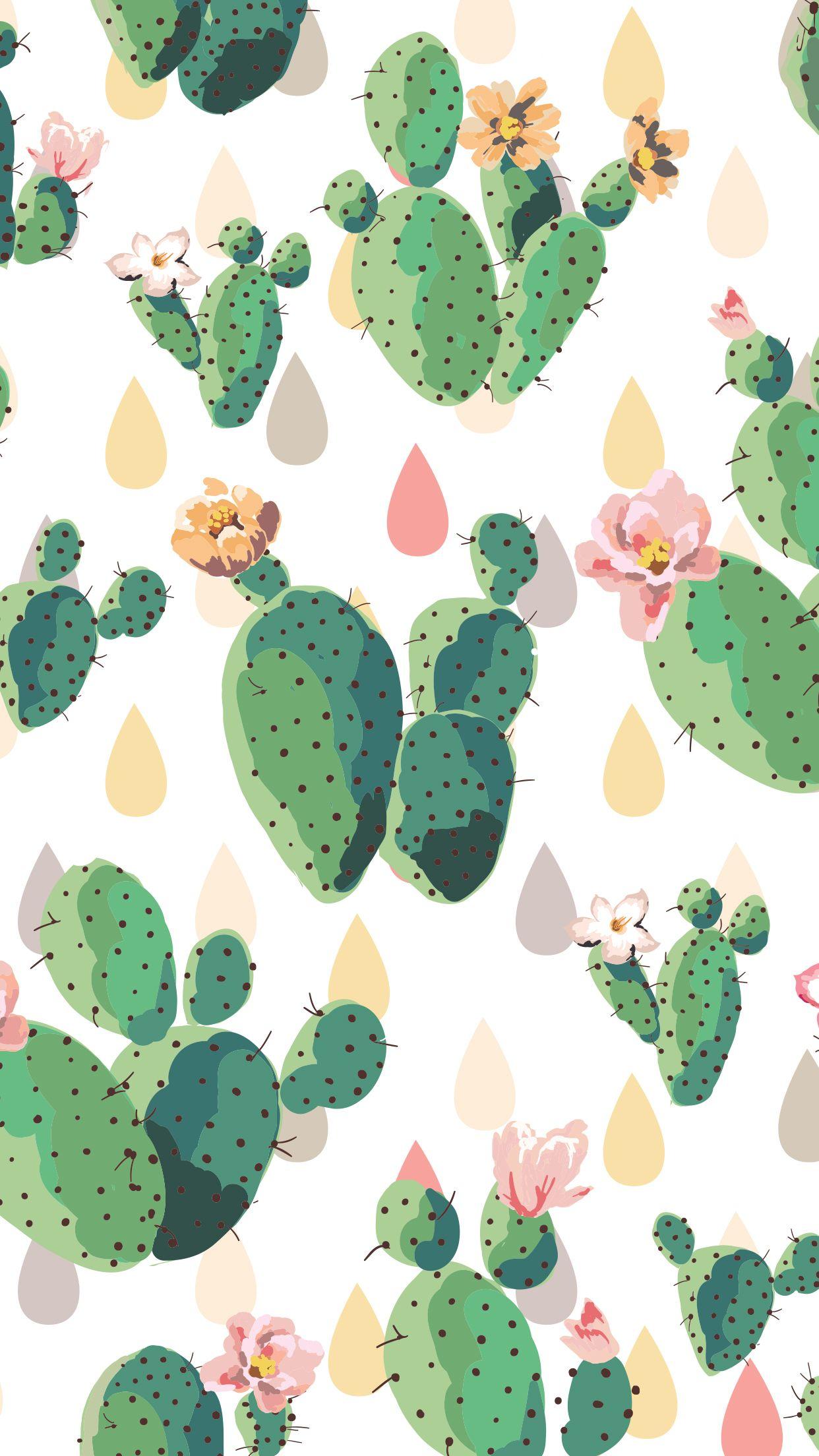 Watercolor Cactus Wallpapers Top Free Watercolor Cactus Backgrounds WallpaperAccess