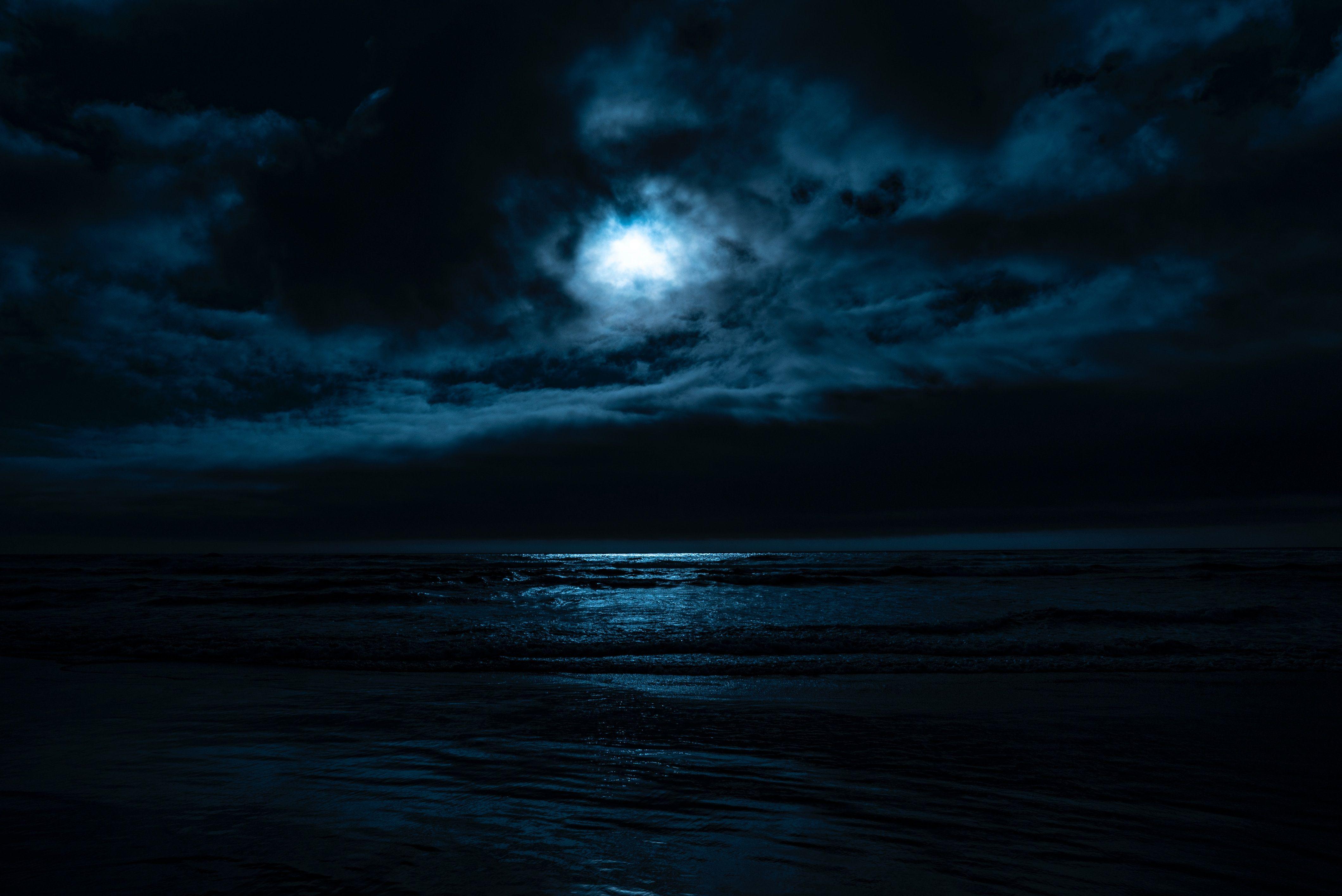 Dark Night Beach Wallpapers Top Free Dark Night Beach Backgrounds