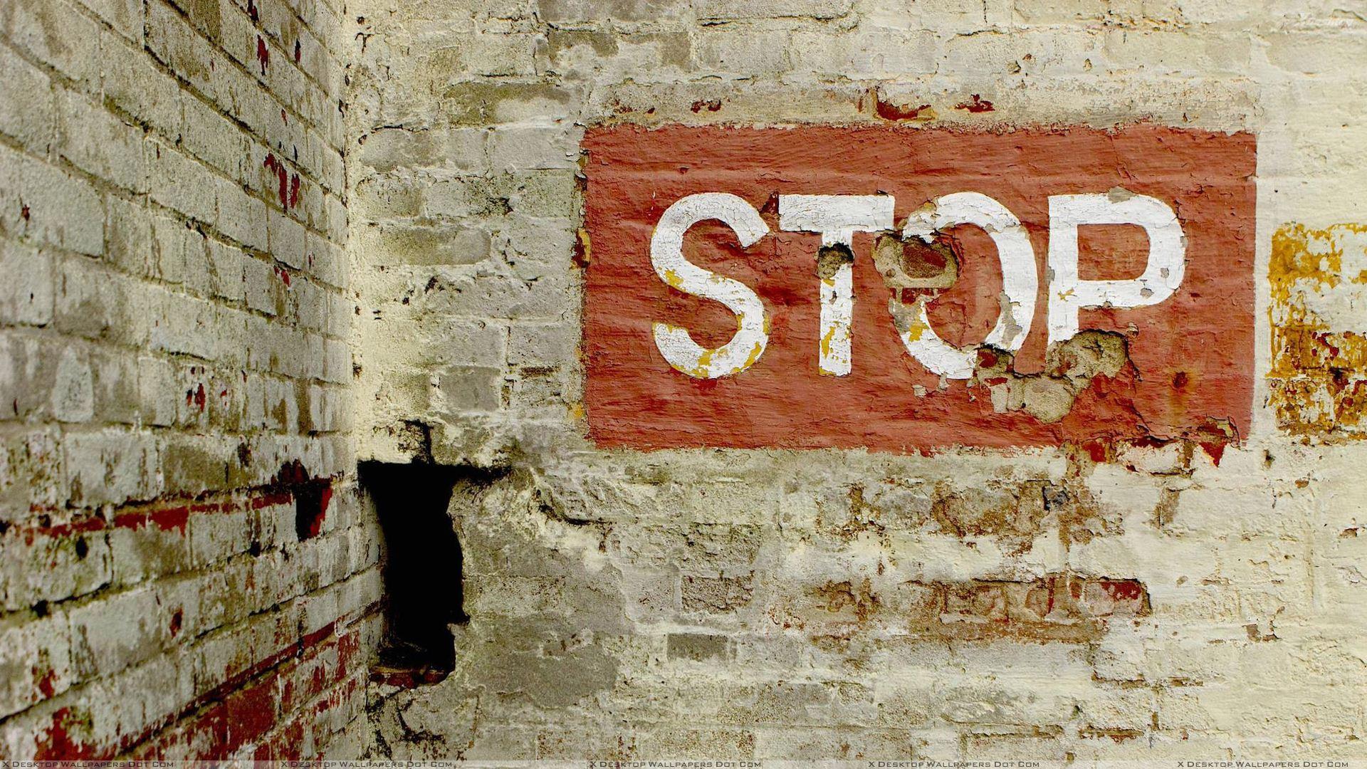 Stop Wallpapers Top Free Stop Backgrounds Wallpaperaccess