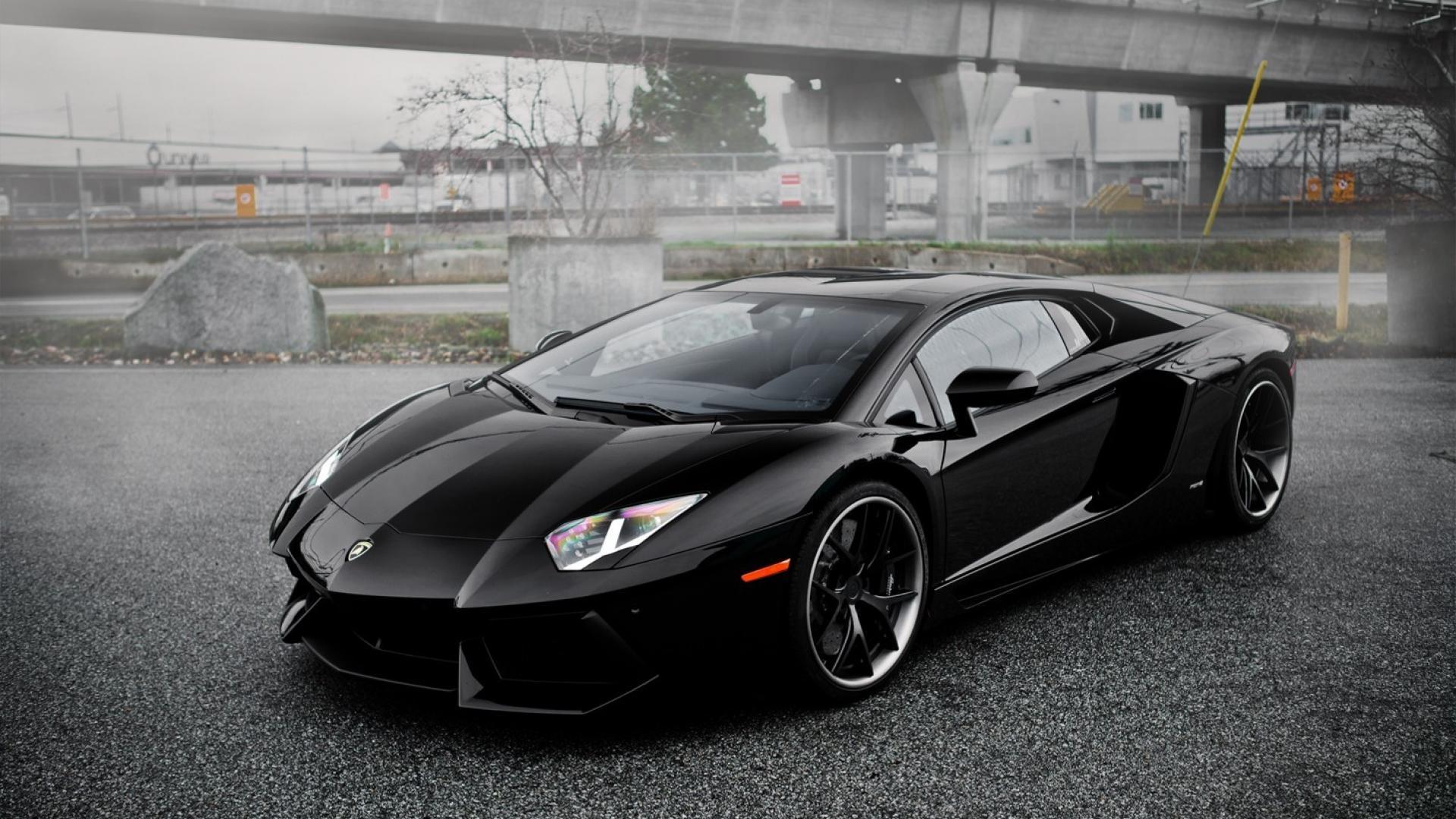 Black Lambo Wallpapers Top Free Black Lambo Backgrounds WallpaperAccess