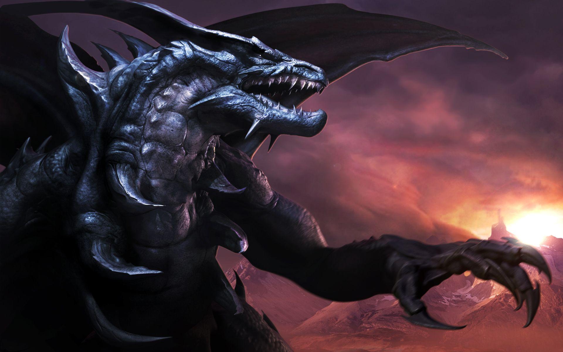 Cool Black Dragon Wallpapers Top Free Cool Black Dragon Backgrounds