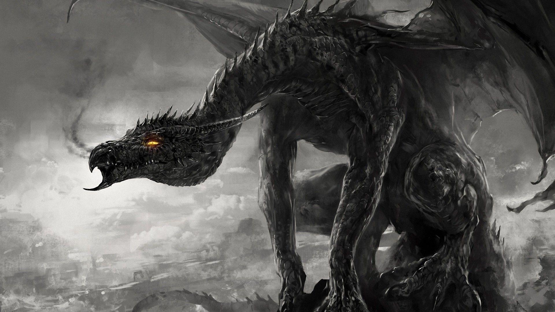 Epic Black Dragon Wallpapers Top Free Epic Black Dragon Backgrounds