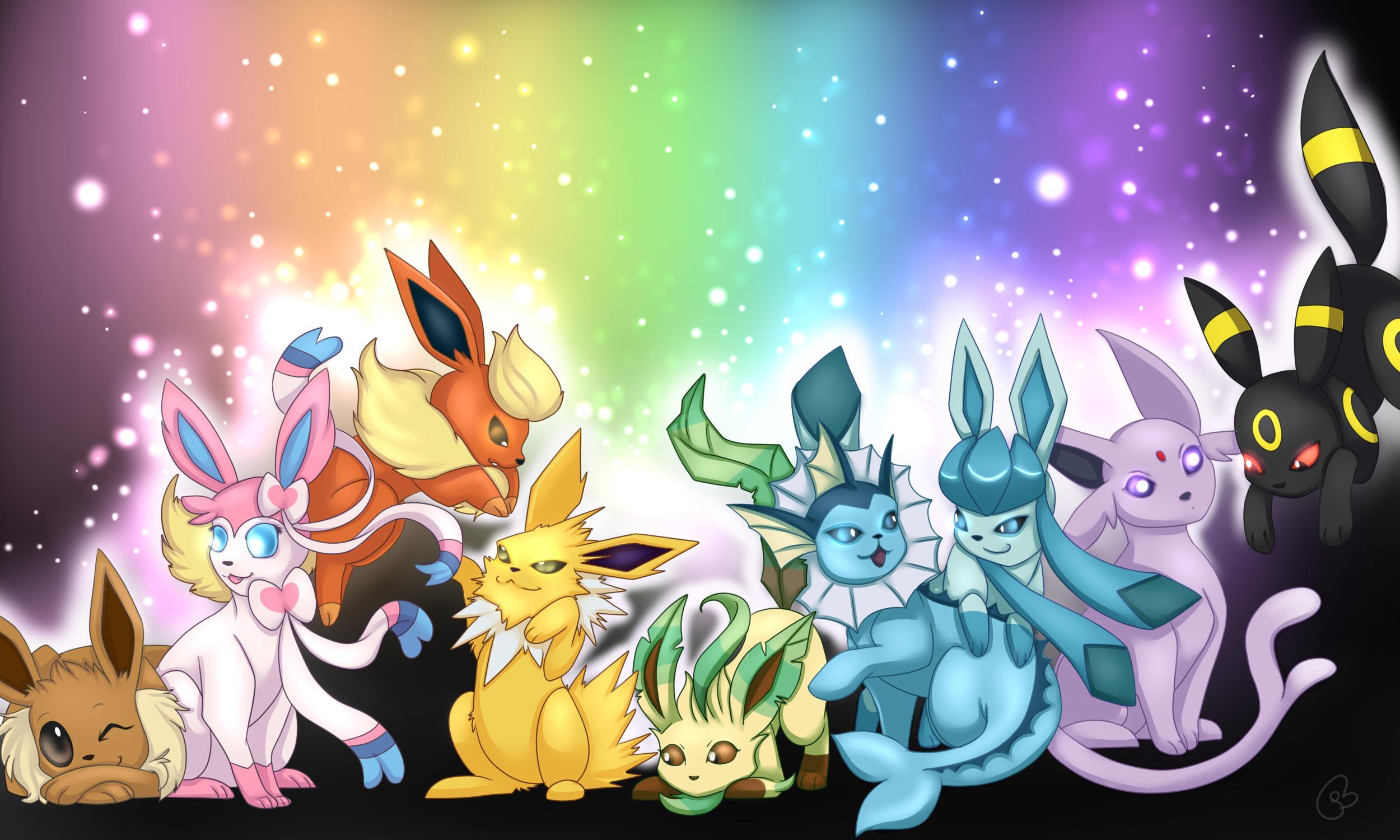 Eeveelutions Wallpapers Top Free Eeveelutions Backgrounds